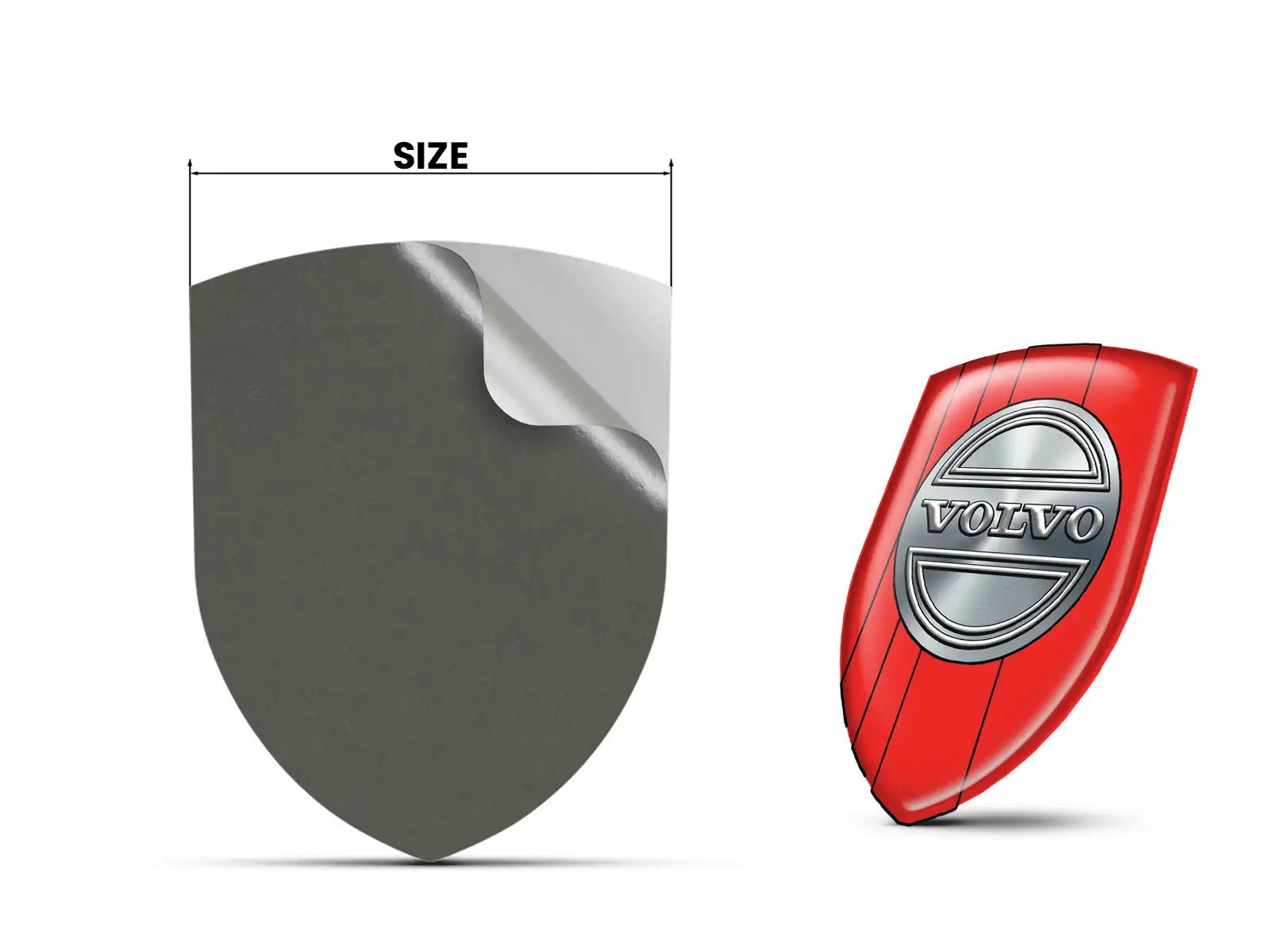 Volvo Pegatina En Relieve Moderna Estilosa Máxima Edición